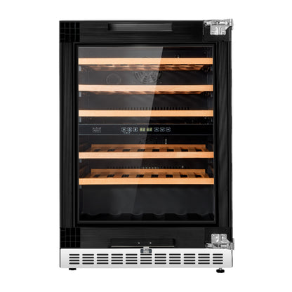 KUCHT 24 Inch Under the counter Panel ready WIne Cooler