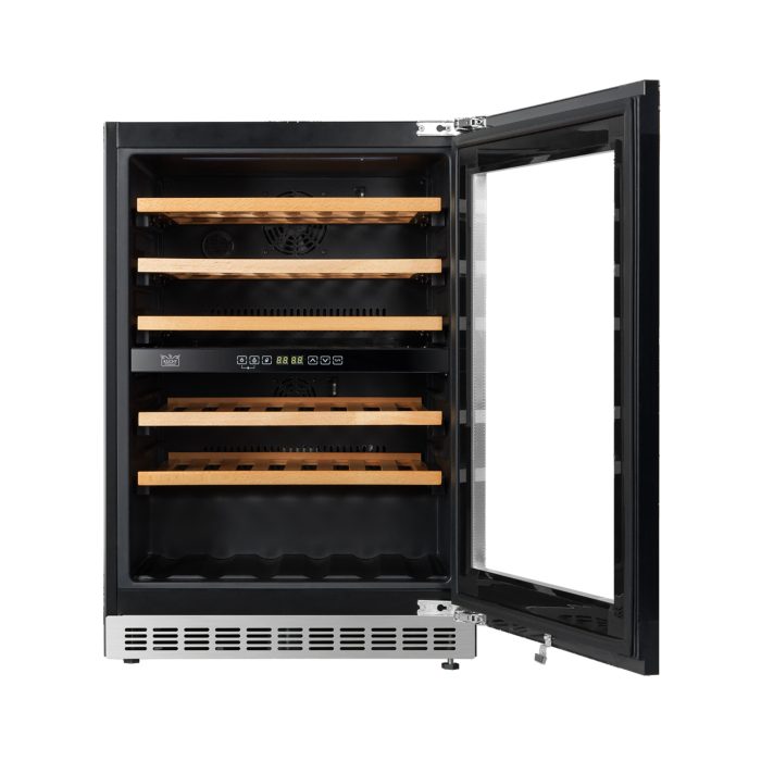 KUCHT 24 Inch Under the counter Panel ready WIne Cooler