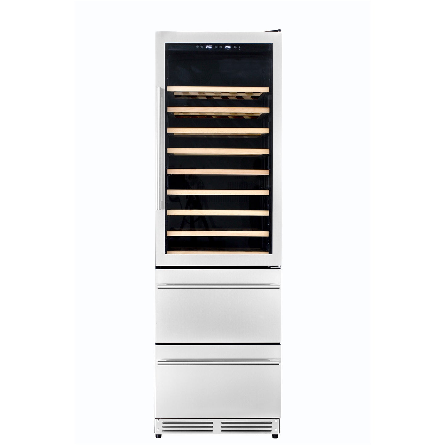 KUCHT 24 Inch Freestanding Wine & Beverage Cooler