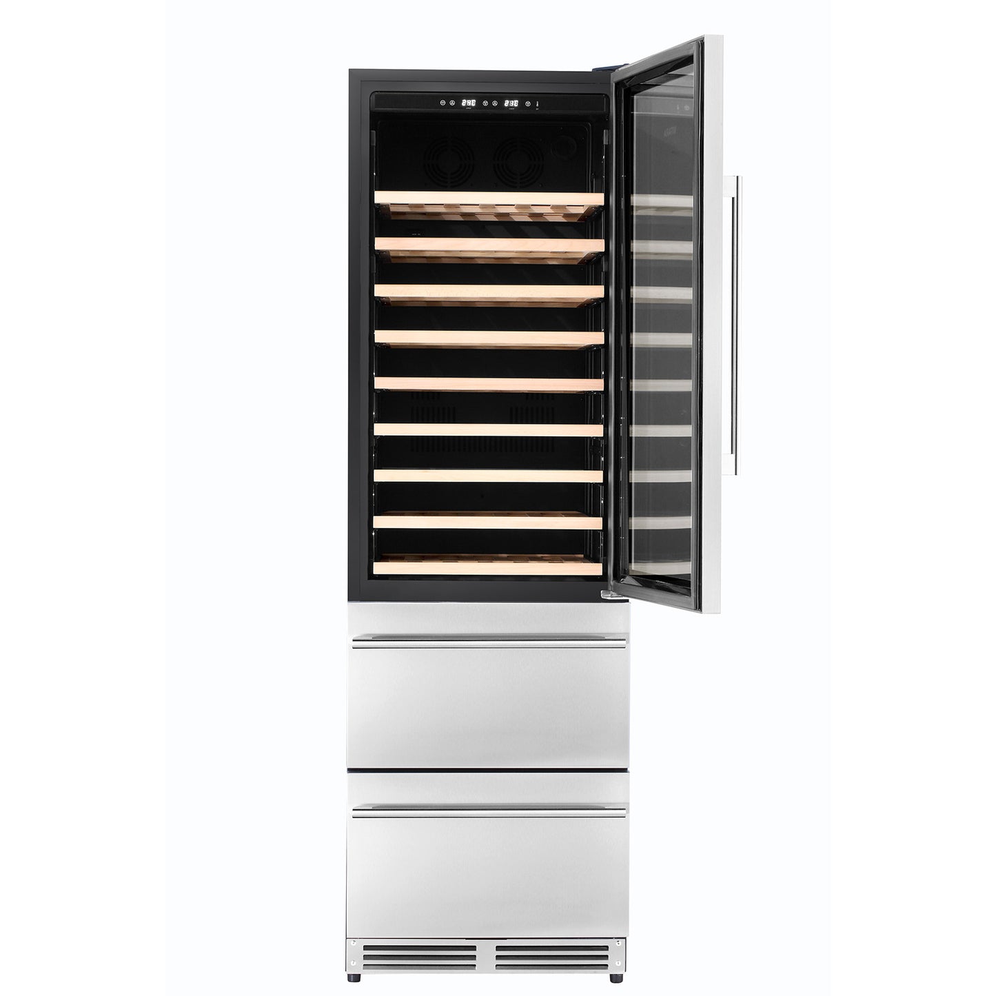 KUCHT 24 Inch Freestanding Wine & Beverage Cooler