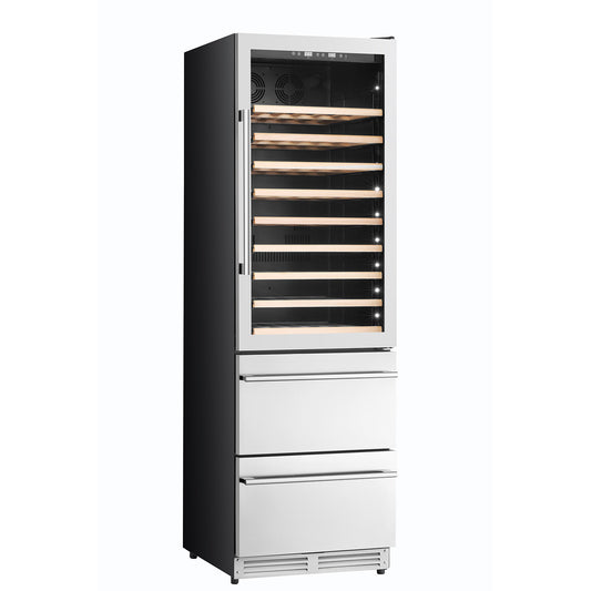 KUCHT 24 Inch Freestanding Wine & Beverage Cooler