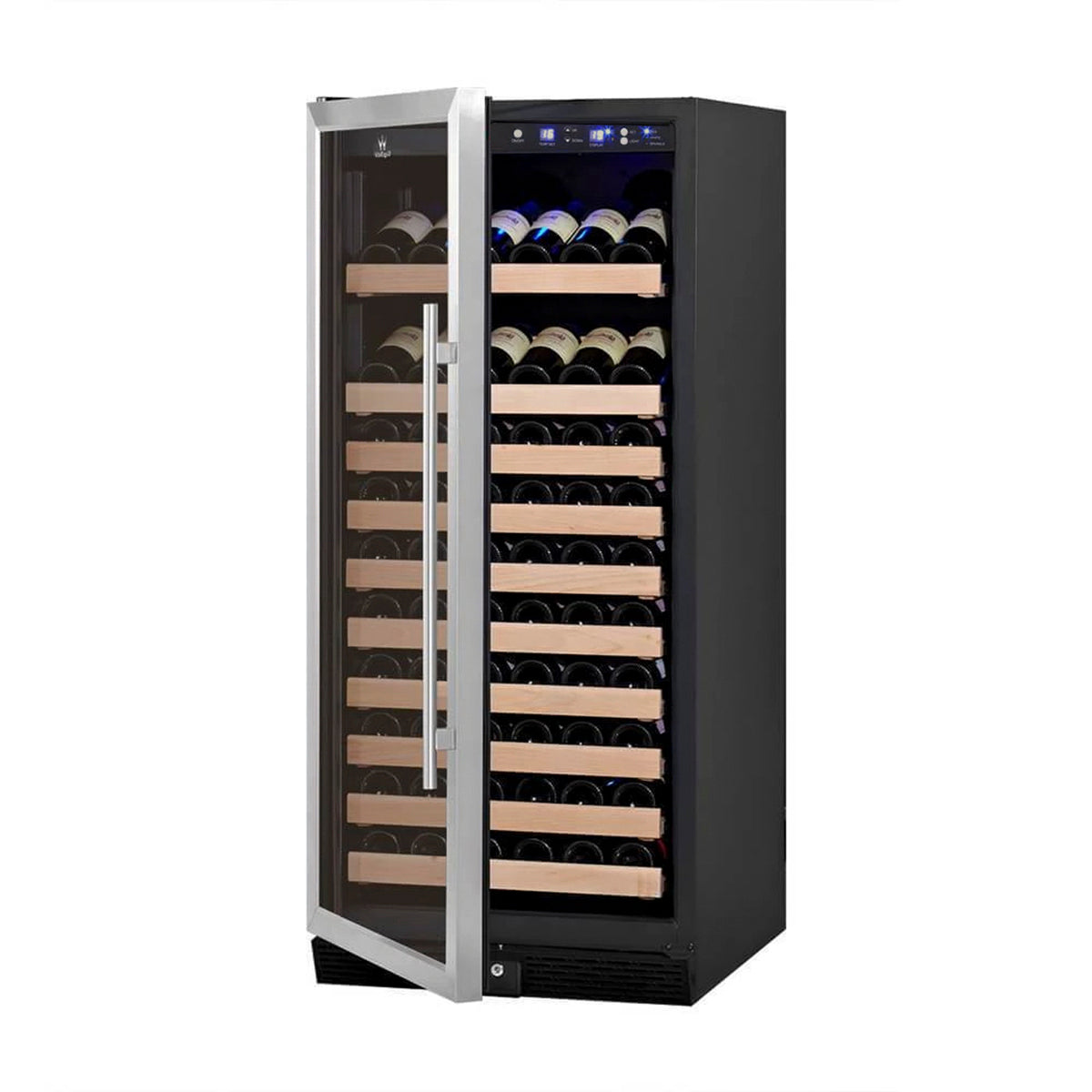 KingsBottle  100 Bottle Kitchen Wine Refrigerator Freestanding