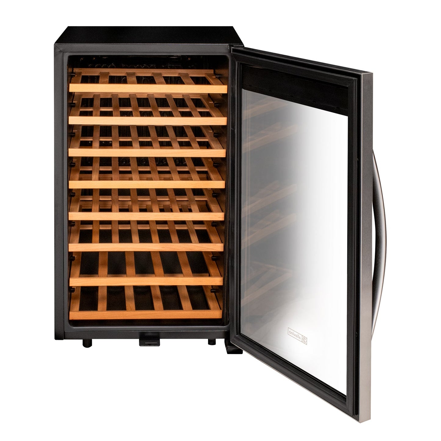 Allavino Cascina Series 50 Bottle Single Zone Freestanding Wine Cooler Refrigerator with Stainless Steel Door