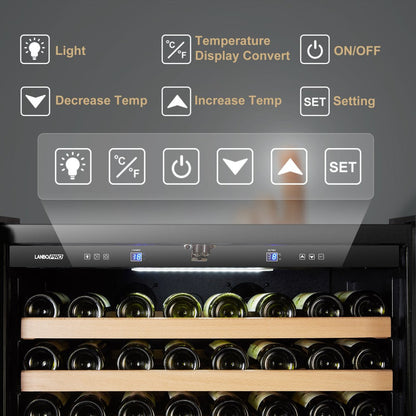 Lanbo Appliances pro 289 Bottle Single Zone Wine Cooler