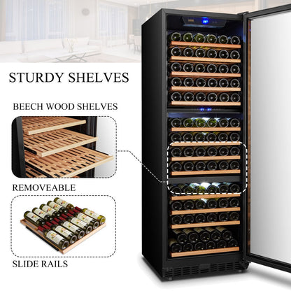 Lanbo Appliances Appliances 149 Bottle Triple Zone Wine Cooler