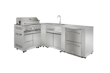 Thor Kitchen Outdoor Kitchen Sink Cabinet in Stainless Steel