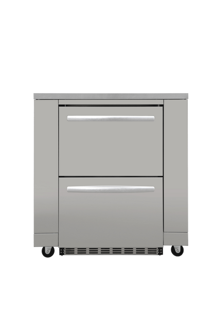 Thor Kitchen Outdoor Kitchen Refrigerator Cabinet in Stainless Steel