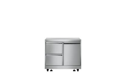 Thor Kitchen Outdoor Kitchen BBQ Grill Cabinet in Stainless Steel