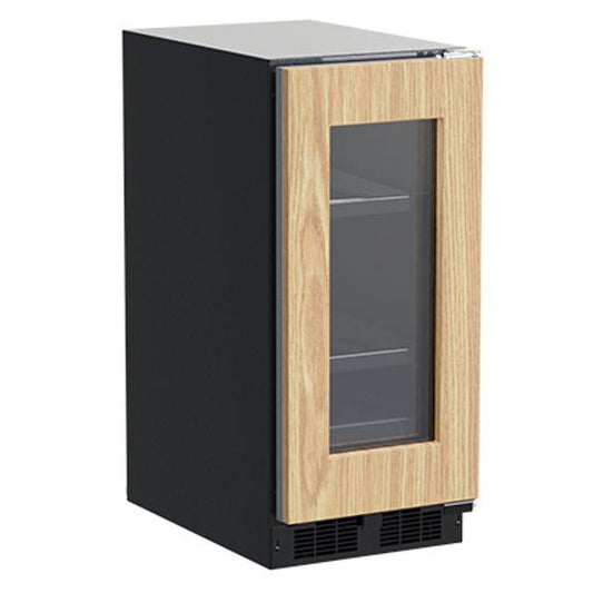 Marvel 15-In Built-In Beverage Center Panel Ready Glass Reversible Door