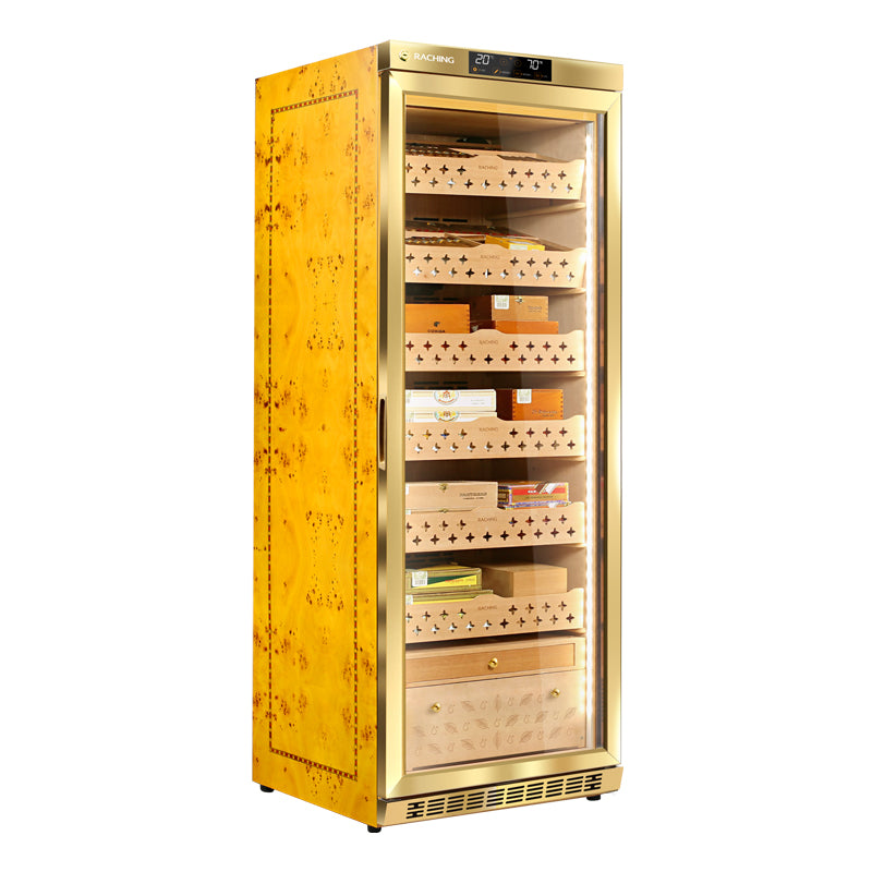 Raching MON2800A Precision Electronic Cigar Humidor Cabinet – With Ammonia Removal | 1200–1500 Cigar Capacity