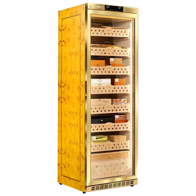 Raching MON3800A Precision Electronic Cigar Humidor Cabinet – With Ammonia Removal | 1500–1800 Cigar Capacity