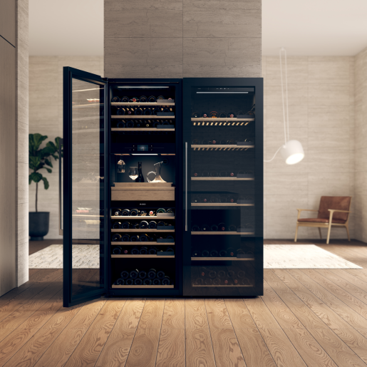 Asko 1-Zone Wine Aging Cabinet, 27 1/2" Holds 261 Bottles