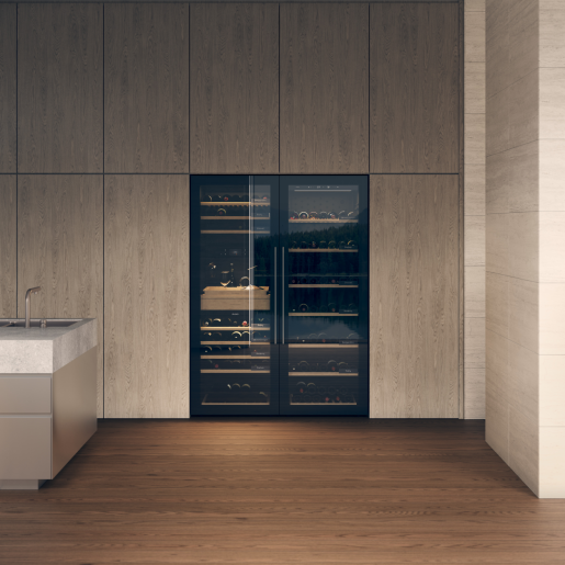 Asko 3-Zone Wine Climate Cabinet, 27 1/2" Holds 189 Bottles