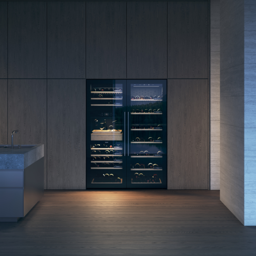 Asko 3-Zone Wine Climate Cabinet, 27 1/2" Holds 189 Bottles