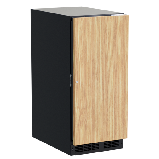 Marvel 15-In Professional Built-In Single Zone Wine Refrigerator With Reversible Hinge Panel Ready Solid  Lock Reversible Door