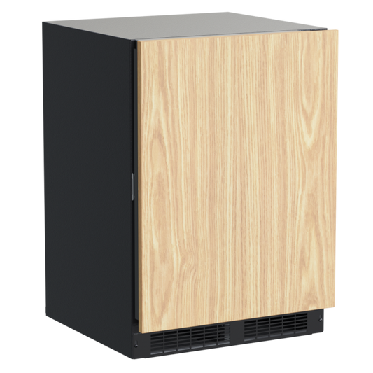 Marvel 24-In Professional Built-In Single Zone Wine Refrigerator With Panel Ready Solid Lock Reversible Hinge