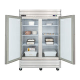 Maxx Cold V-Series 2 Door Reach-In Freezer, Bottom Mount