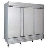 Maxx Cold V-Series 3 Door Reach-In Freezer, Bottom Mount