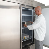 Maxx Cold V-Series 3 Door Reach-In Freezer, Bottom Mount