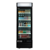 Maxx Cold V-Series Single Glass Door Merchandiser Refrigerator