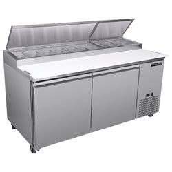Maxx Cold 70 Inch 2 Door Pizza Prep Table