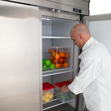 Maxx Cold V-Series 2 Solid Door Reach-In Refrigerator, Bottom Mount
