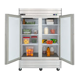 Maxx Cold V-Series 2 Solid Door Reach-In Refrigerator, Bottom Mount