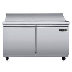 Maxx Cold V-Series 2 Door Refrigerated Mega Top Prep Table
