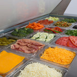 Maxx Cold V-Series 2 Door Refrigerated Mega Top Prep Table
