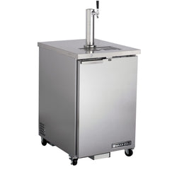 Maxx Cold 23 Inch Beer Tower / Dispenser (204L) in Stainless Steel