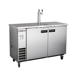 Maxx Cold 48 Inch Beer Tower / Dispenser (297L) in Stainless Steel