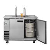 Maxx Cold 61 Inch 2 Liquids Beer Tower / Dispenser in Stainless Steel