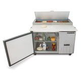 Maxx Cold X-Series One-Door Refrigerated Pizza Prep Table