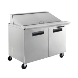 Maxx Cold 48 Inch Two-Door Megatop Prep Unit