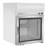 Maxx Cold 22.4 Inch X-Series Glass Door Countertop Merchandiser Freezer