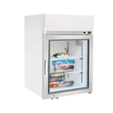 Maxx Cold 24.3 Inch X-Series Glass Door Countertop Merchandiser Freezer