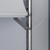 Maxx Cold 36 cuft Double Door Merchandiser Refrigerato with White Exterior and Swinging Doors