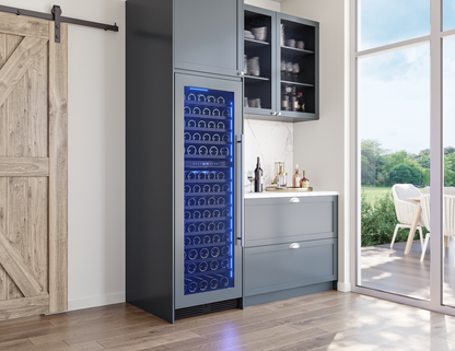 Zephyr Presrv™ Full Size Panel Ready Dual Zone Wine Cooler
