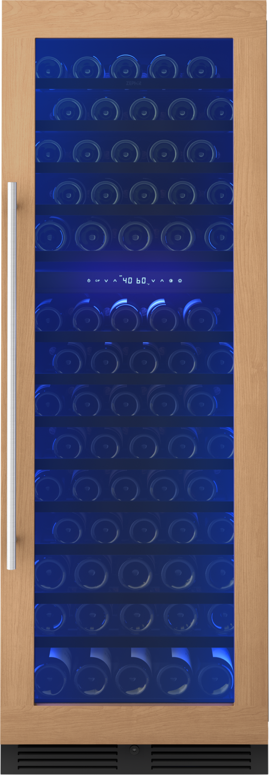 Zephyr Presrv™ Full Size Panel Ready Dual Zone Wine Cooler