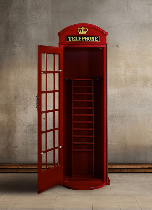 Ram Game OEPCH - English Phone Booth Cue Holder - Red
