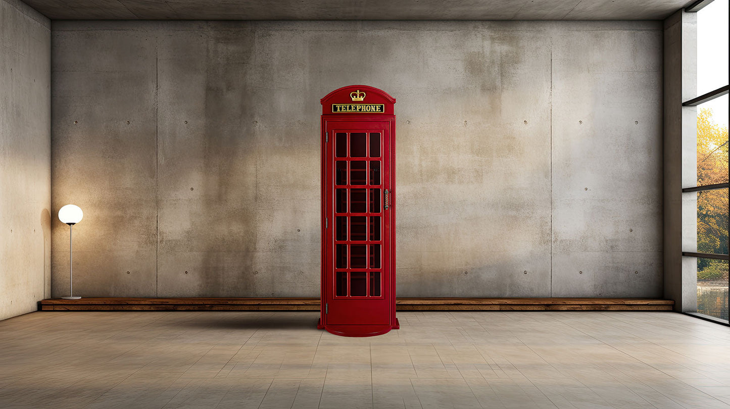 Ram Game OEPCH - English Phone Booth Cue Holder - Red