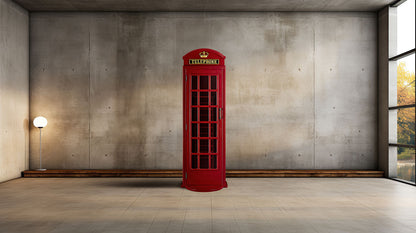 Ram Game OEPCH - English Phone Booth Cue Holder - Red