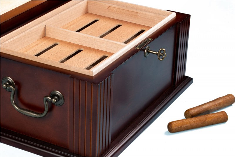 Prestige Import Group 50 Count Antique Cigar Humidor