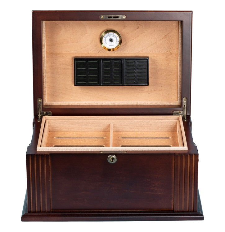 Prestige Import Group 50 Count Antique Cigar Humidor