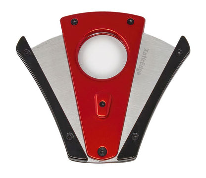 Prestige Import Group High Quality Anodized Aluminum Wing Bladed Guillotine Cutter (Red & Black) (64 Ring)