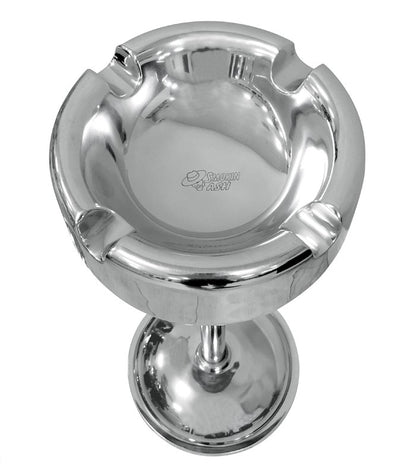 Prestige Import Group Smokin Ash Lexington Standing Ashtray - Polished Cast Aluminum