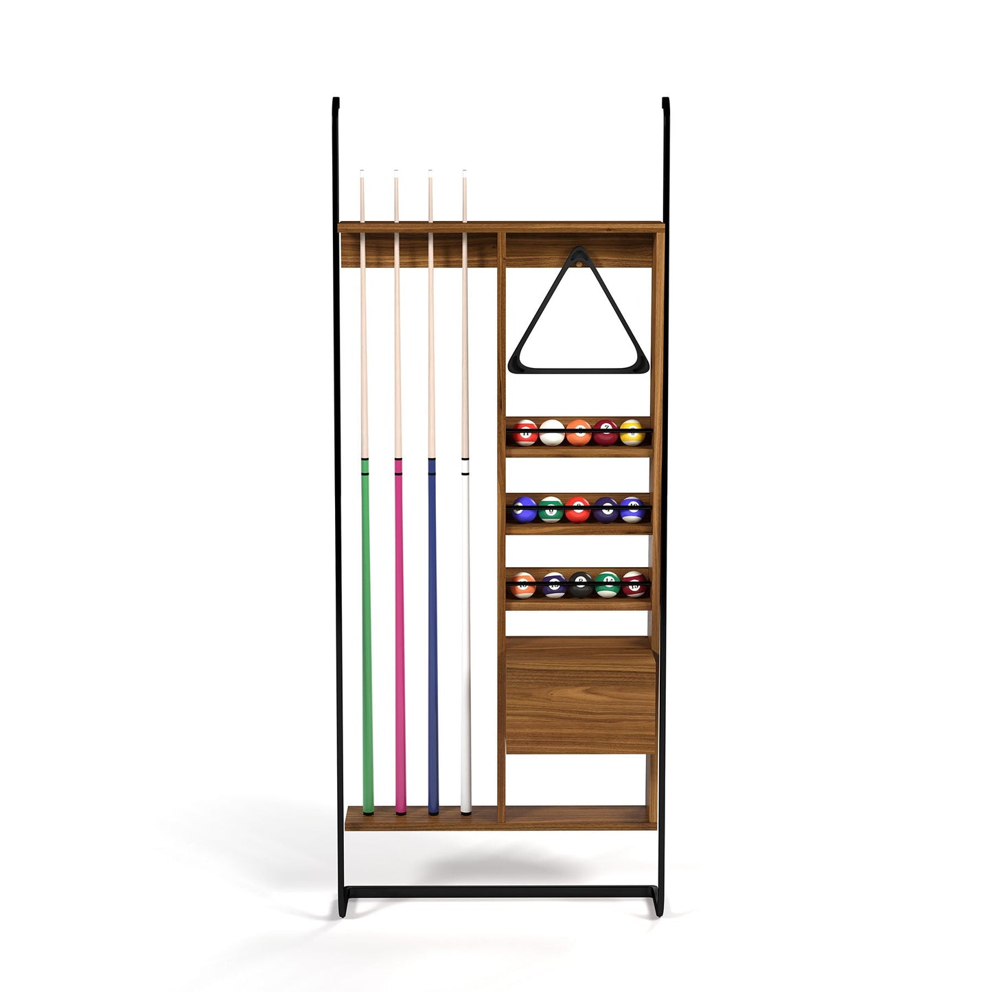Ram Game PROBILRCK - Prohibition Billiards Accessories Rack Walnut