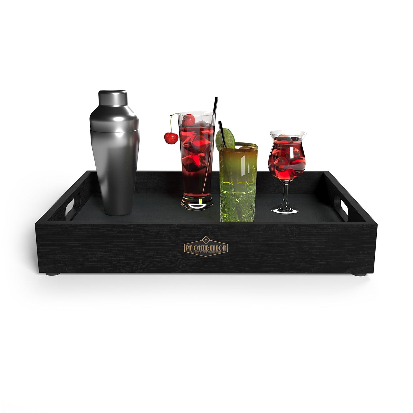 Ram Game PROTRAY - Prohibition Cocktail Tray - Black
