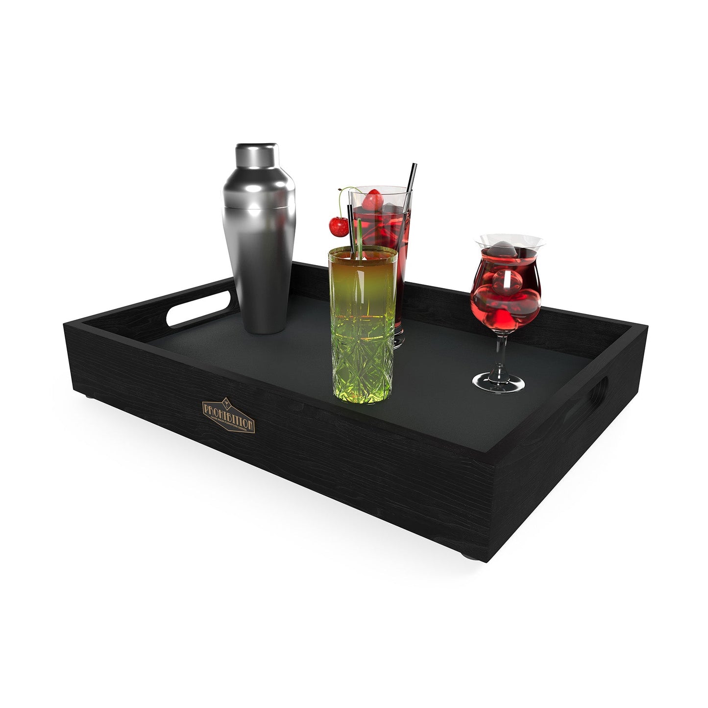 Ram Game PROTRAY - Prohibition Cocktail Tray - Black