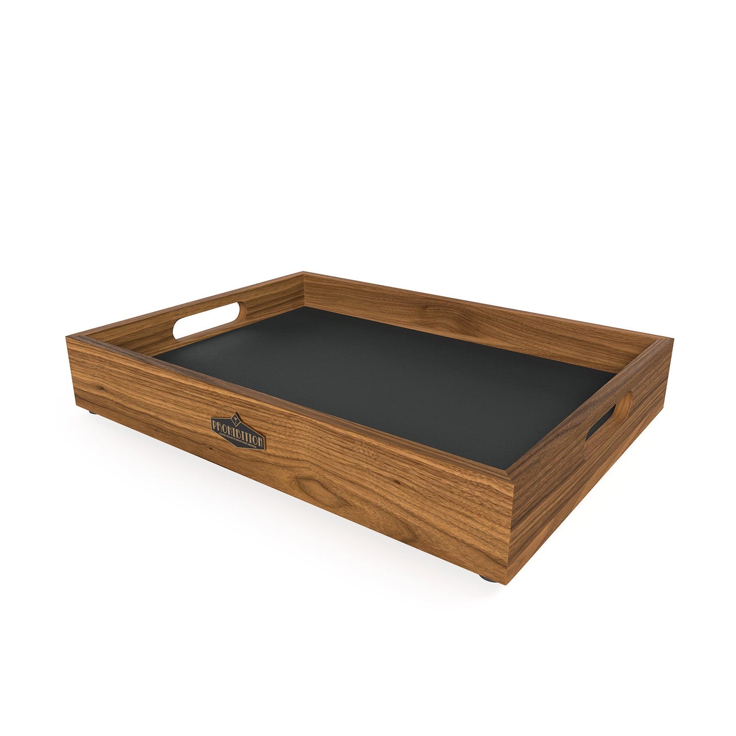 Ram Game PROTRAY - Prohibition Cocktail Tray - Walnut
